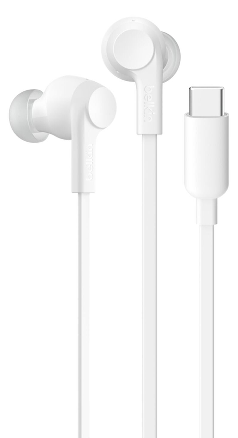 Belkin SoundForm ANC Wired EARBUDS Usb-C White - Kopfhörer - Kopfhörer