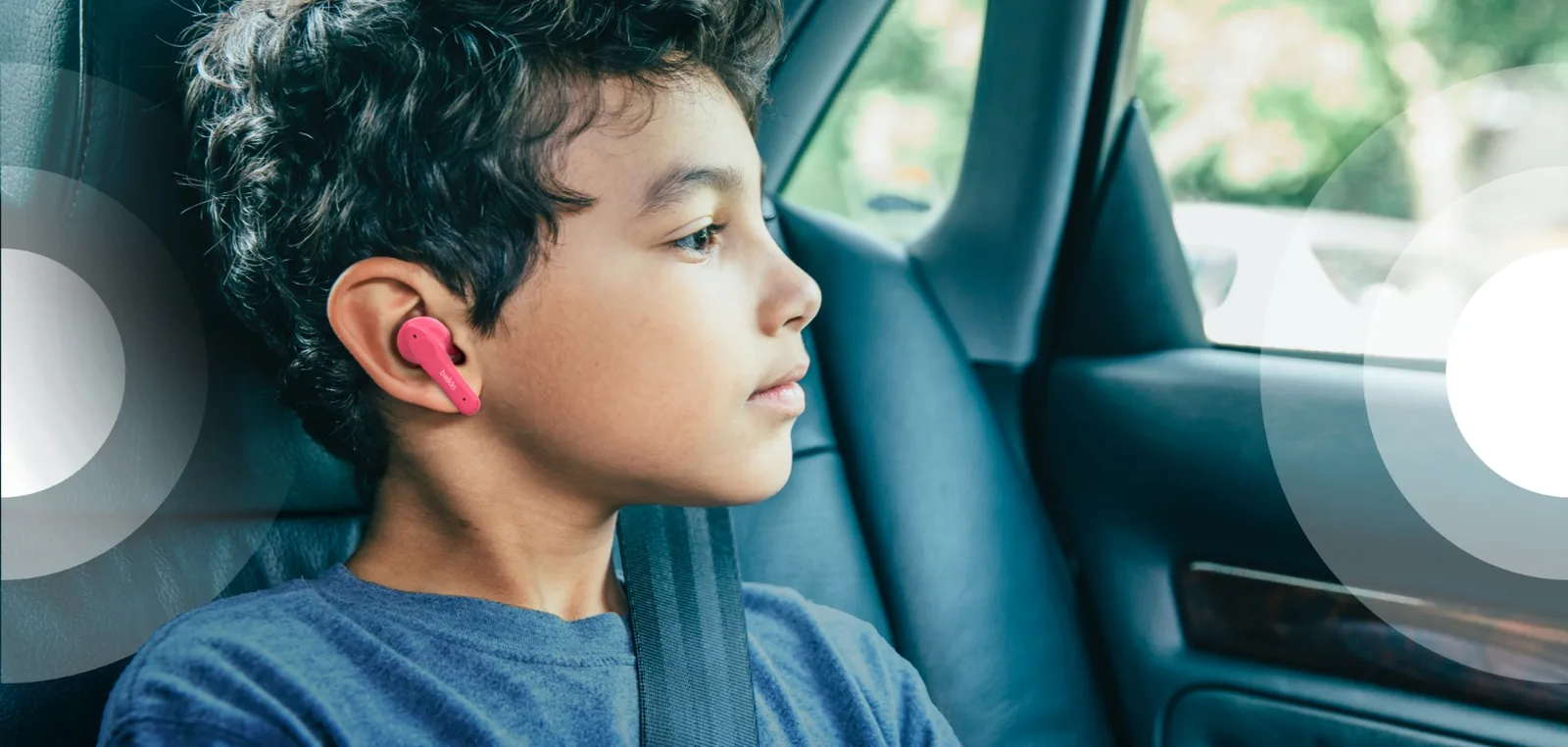 Belkin SoundForm Nano for Kids - True Wireless-Kopfhörer mit Mikrofon, Ansicht 2