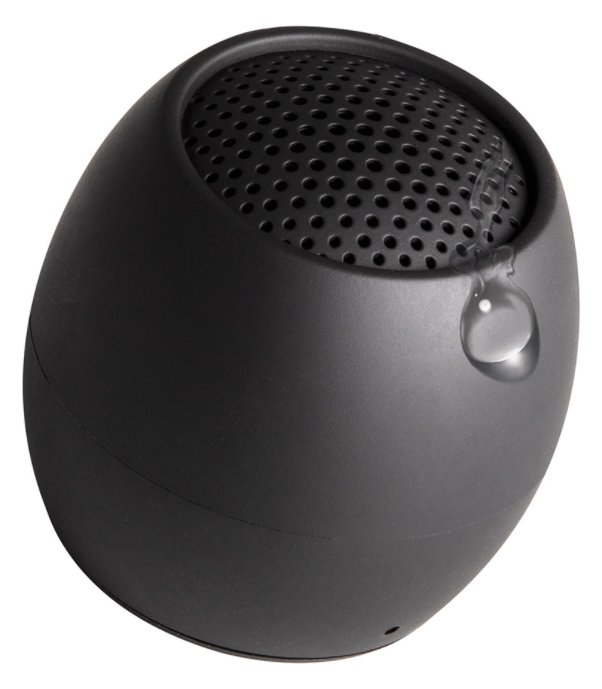 BOOMPODS Zero Speaker - 3 cm - 3 W - Kabellos - Tragbarer Mono-Lautsprecher - Schwarz - Sphärisch