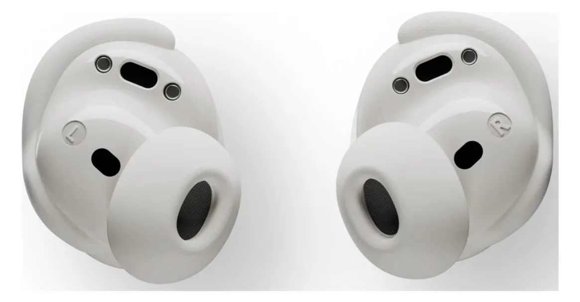 Bose QuietComfort - True Wireless-Kopfhörer mit Mikrofon - White Smoke, Ansicht 2