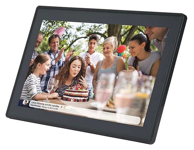 Braun Photo Technik DigiFrame 1518 WiFi - 39,6 cm (15.6 Zoll) - 1920 x 1080 Pixel - IPS - BMP - GIF - JPEG - PNG