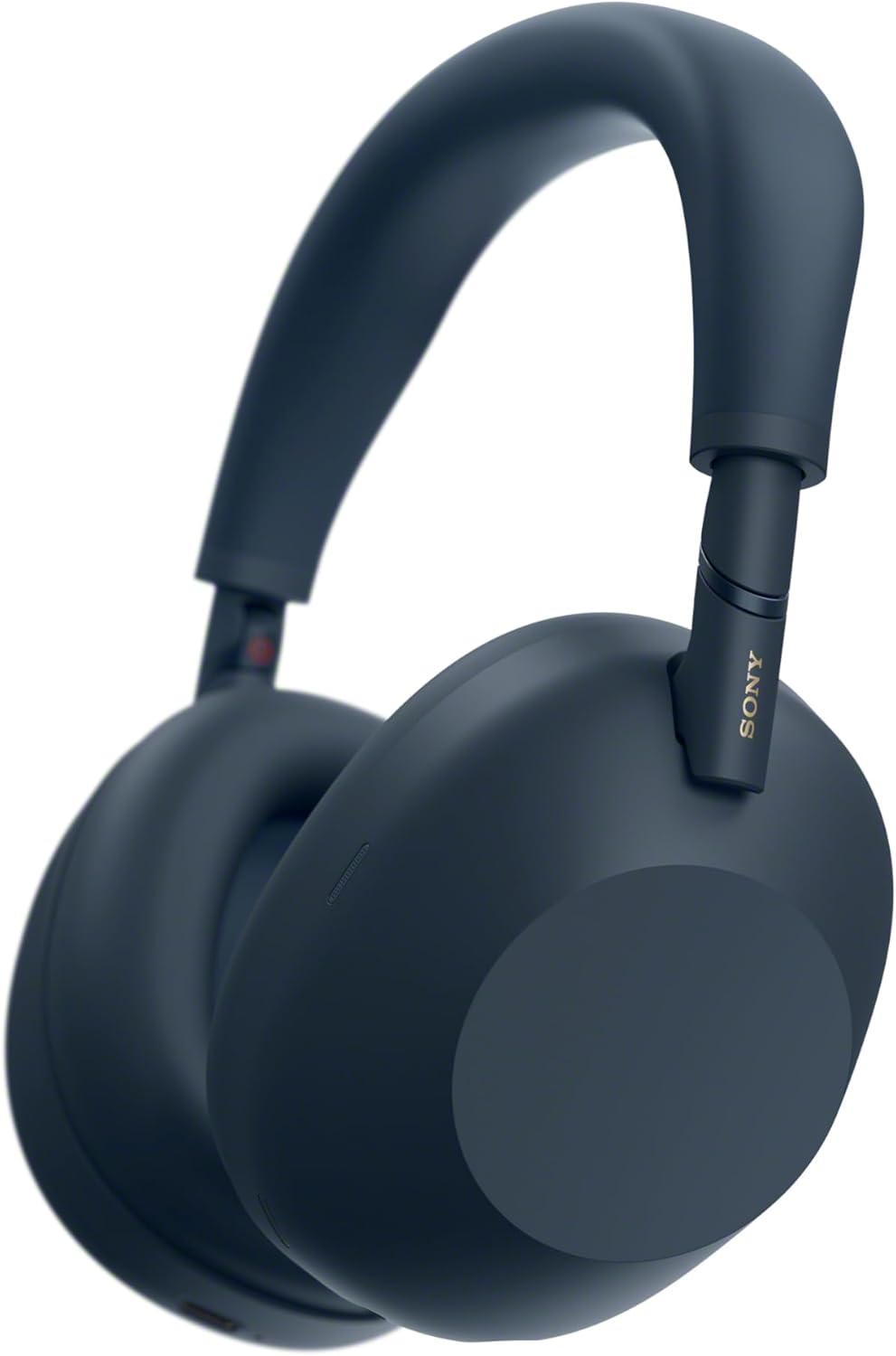 SONY WH-1000XM6 kabellose Noise Cancelling-Kopfhörer, Signature Hi-Res Sound, Bluetooth-Kopfhörer, Komfort, faltbares Design, magnetische Tragetasche, 30 Std.-Akku NC An, iOS & Android - Midnight Blue