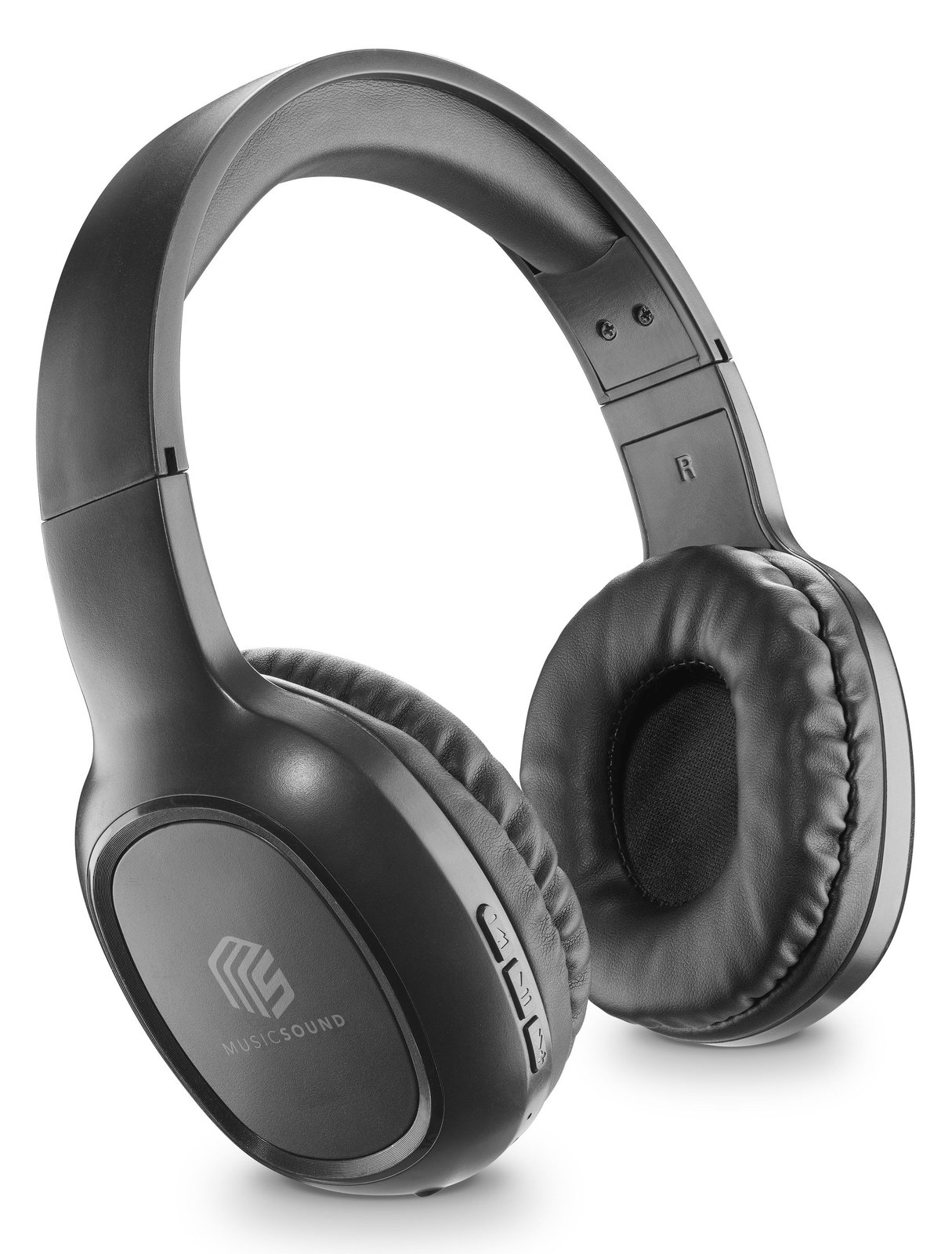 Cellularline Music & Sound Bluetooth Headphone BASIC Black - Kopfhörer - Fernbedienung