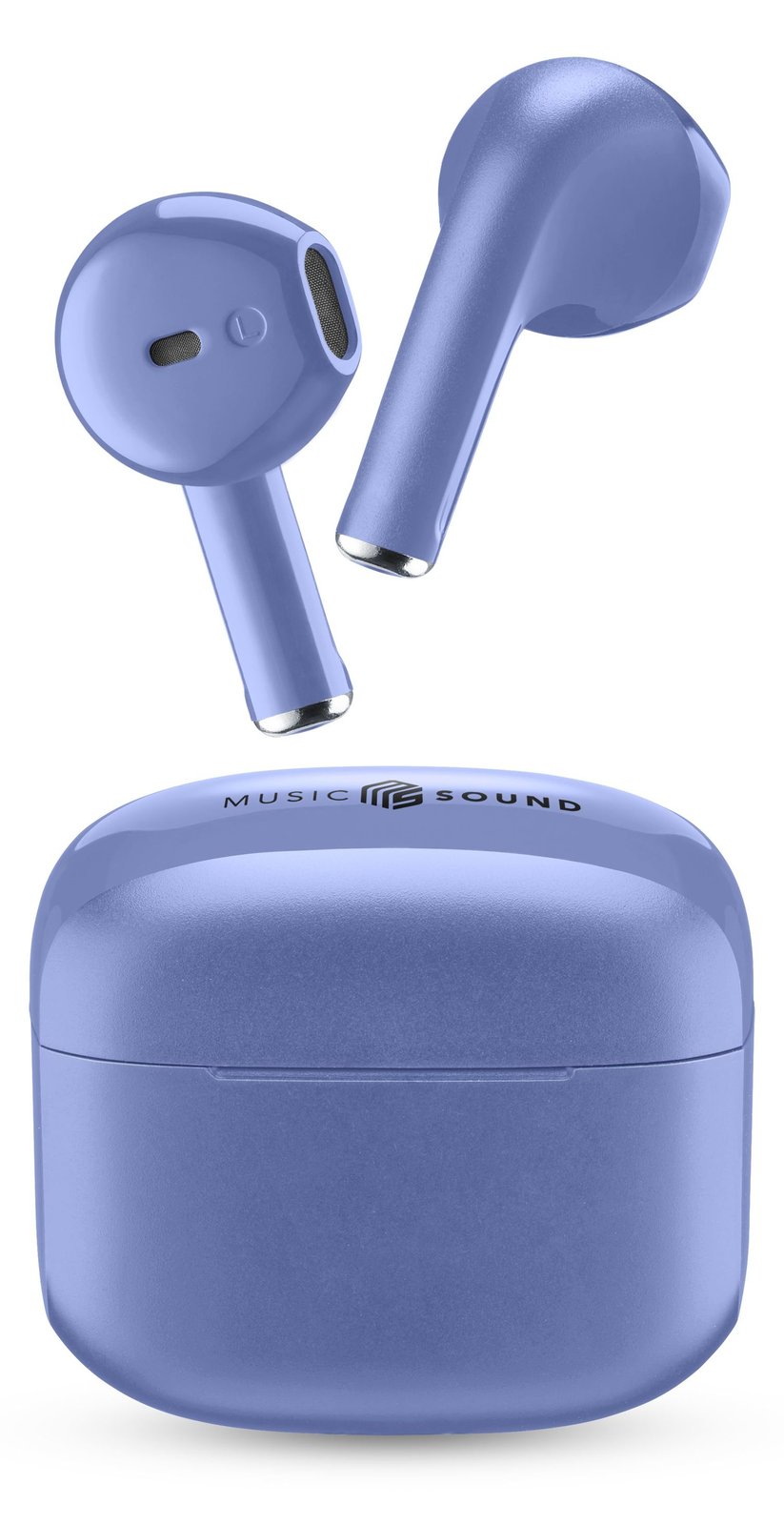 Cellularline Music Sound Swag - True Wireless Stereo (TWS) - Anrufe/Musik - 66 g - Kopfhörer - Hellblau