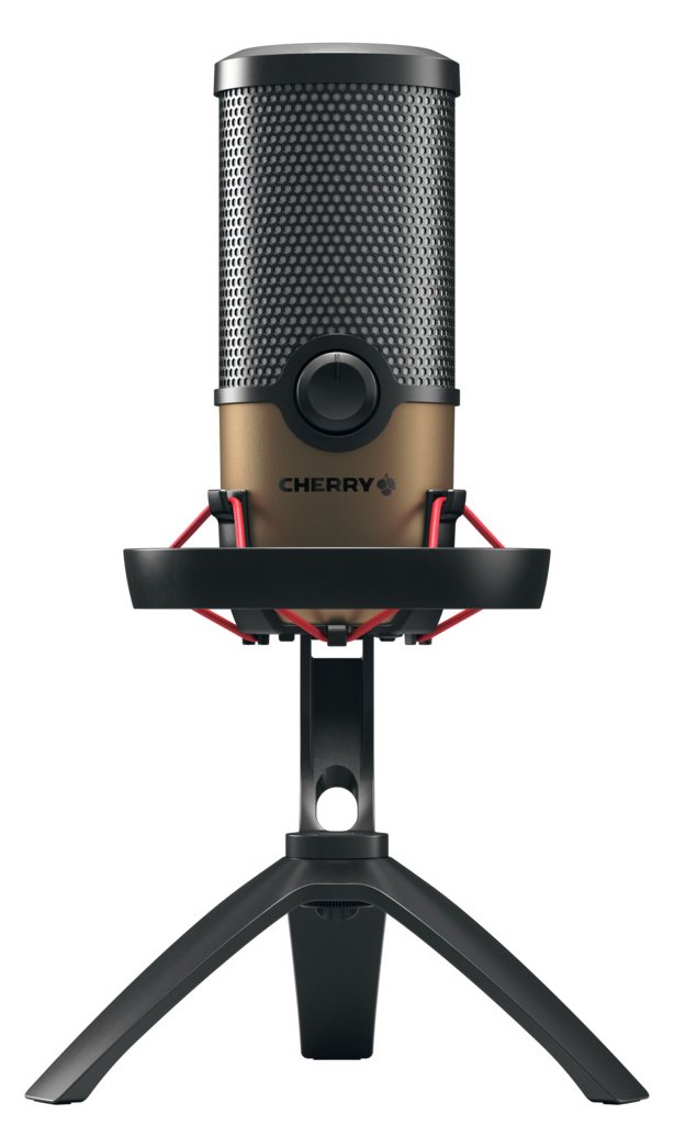 Cherry UM 9.0 PRO RGB - Mikrofon - Schwarz, Bronze