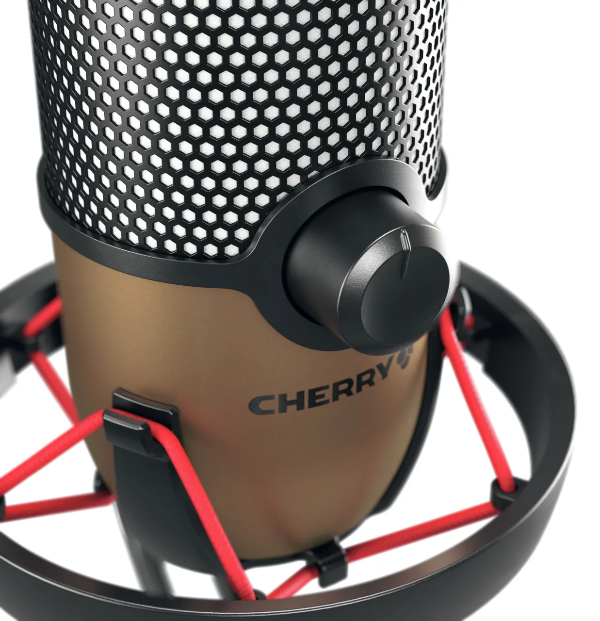Cherry UM 9.0 PRO RGB - Mikrofon - Schwarz, Bronze, Ansicht 4