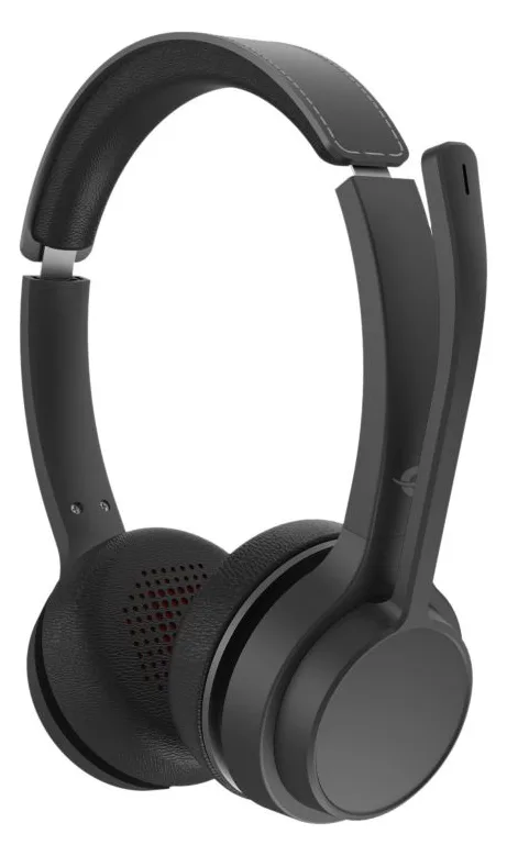 Conceptronic POLONA04B Bluetooth-Stereo-Headset - Verkabelt & Kabellos - Anrufe/Musik - 170 g - Kopfhörer - Schwarz, Ansicht 2