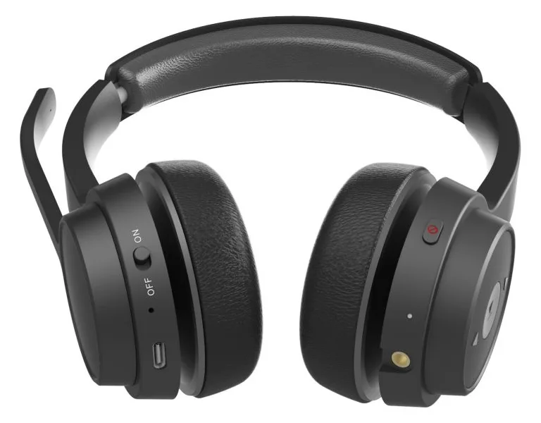 Conceptronic POLONA04B Bluetooth-Stereo-Headset - Verkabelt & Kabellos - Anrufe/Musik - 170 g - Kopfhörer - Schwarz, Ansicht 4