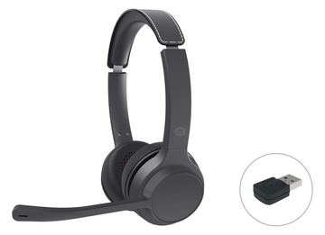 Conceptronic POLONA04BA Bluetooth-Stereo-Headset und USB-Audio-adapter - Verkabelt & Kabellos - Anrufe/Musik - 173 g von LumaTech