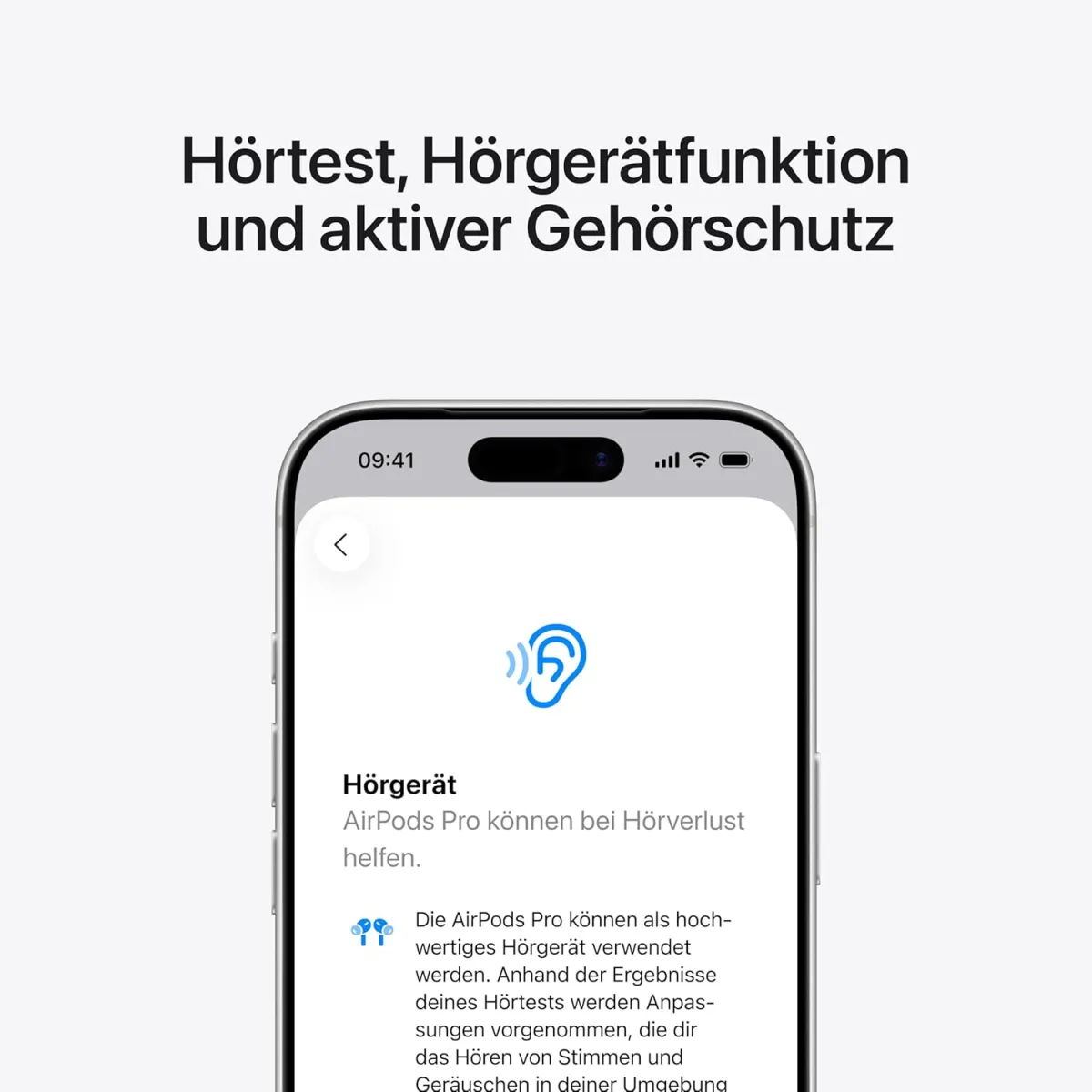 Apple AirPods Pro 3 Kabellose In‑Ear Kopfhörer, Aktive Geräuschunterdrückung, Herzfrequenzmessung, Hörgerätefunktion, Bluetooth Kopfhörer, 3D Audio, Hi‑Fi Sound, Laden über USB‑C — Bild 4