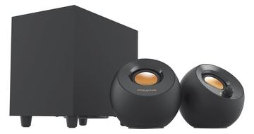 Creative Labs Creative Pebble Plus - Lautsprechersystem - für PC - 2.1-Kanal - 8 Watt (Gesamt) von LumaTech