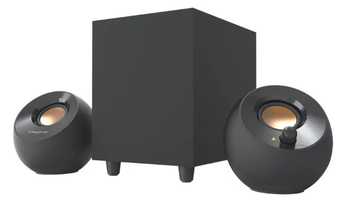 Creative Labs Creative Pebble Plus - Lautsprechersystem - für PC - 2.1-Kanal - 8 Watt (Gesamt), Ansicht 2