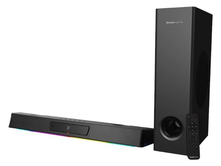 Creative Labs Creative Sound Blaster Katana V2X - Soundleistensystem - für PC - 2.1-Kanal - kabellos - Bluetooth