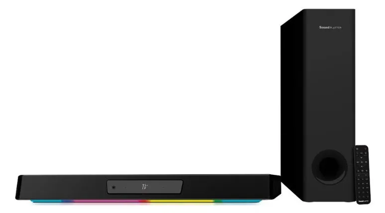 Creative Labs Creative Sound Blaster Katana V2X - Soundleistensystem - für PC - 2.1-Kanal - kabellos - Bluetooth, Ansicht 3