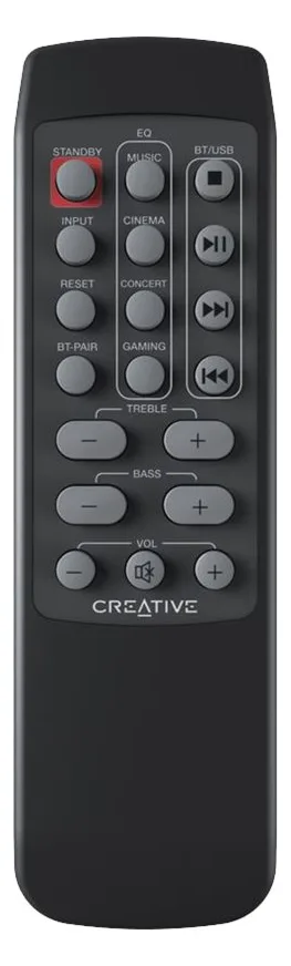 Creative Labs Creative T100 - Lautsprecher - für PC - kabellos - Bluetooth - 40 Watt (Gesamt), Ansicht 5