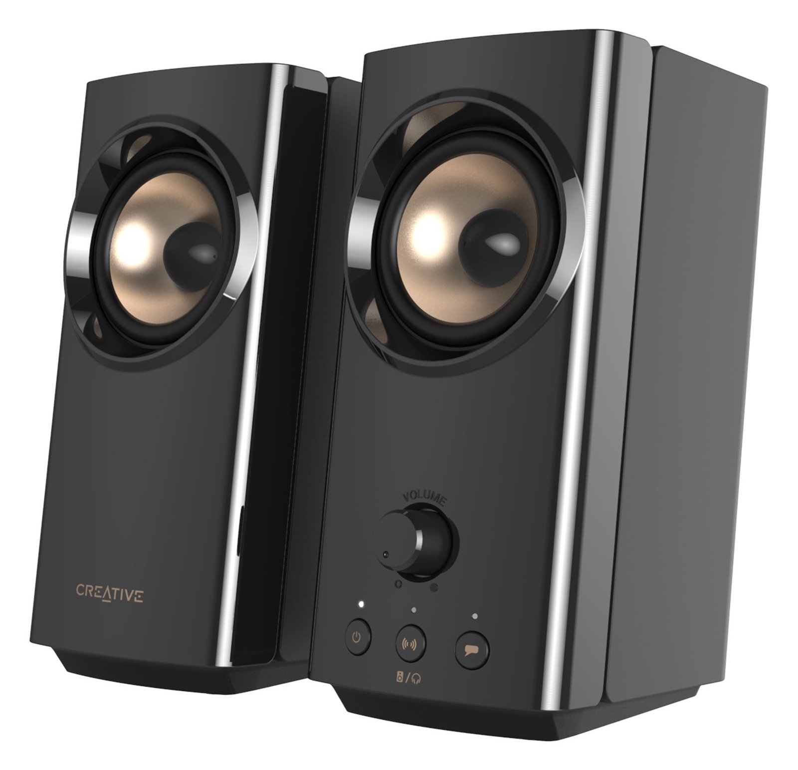 Creative Labs Creative T60 - Lautsprecher - für PC - kabellos - Bluetooth - 30 Watt (Gesamt)