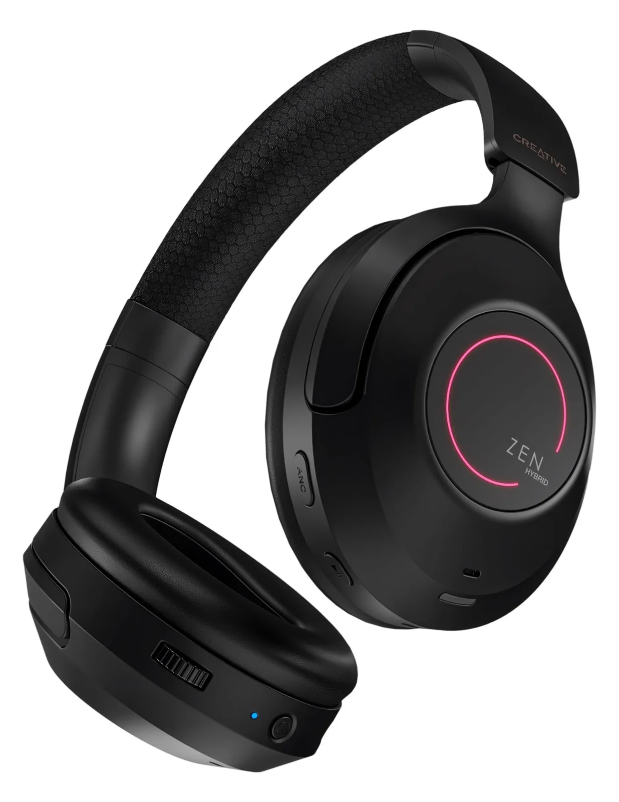 Creative Labs Creative Zen Hybrid SXFI - Headset - ohrumschließend - Grau, Ansicht 3