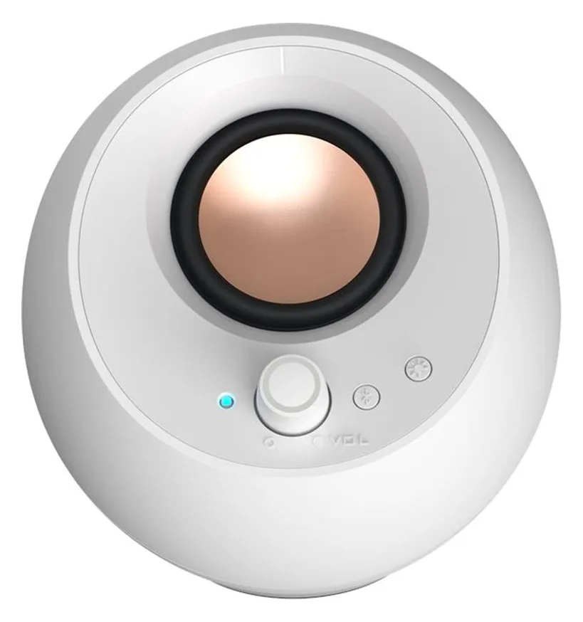 Creative Labs Pebble Pro weiss Klinke USB-A/C Bluetooth Digitalverstärker - Lautsprecher - Lautsprecher - Stereo, Ansicht 4