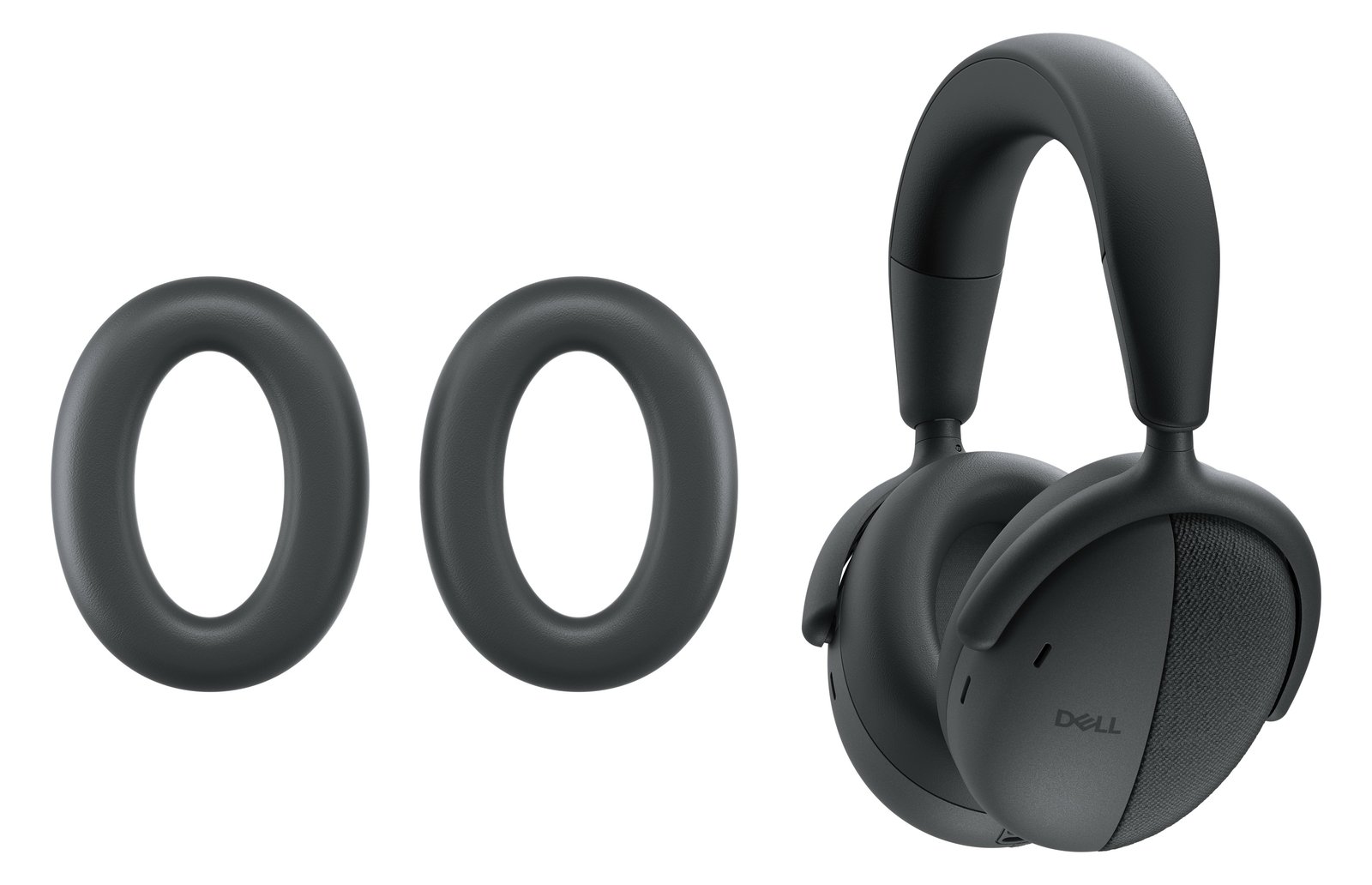Dell HE724 - Ohrpolster für Headset - Magnetite (Packung mit 2)