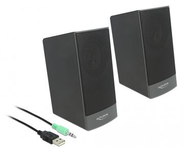 Delock Lautsprecher - für PC - 3 Watt (Gesamt) von LumaTech