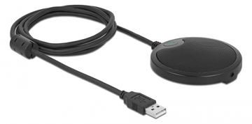 Delock Mikrofon - USB - Schwarz von LumaTech