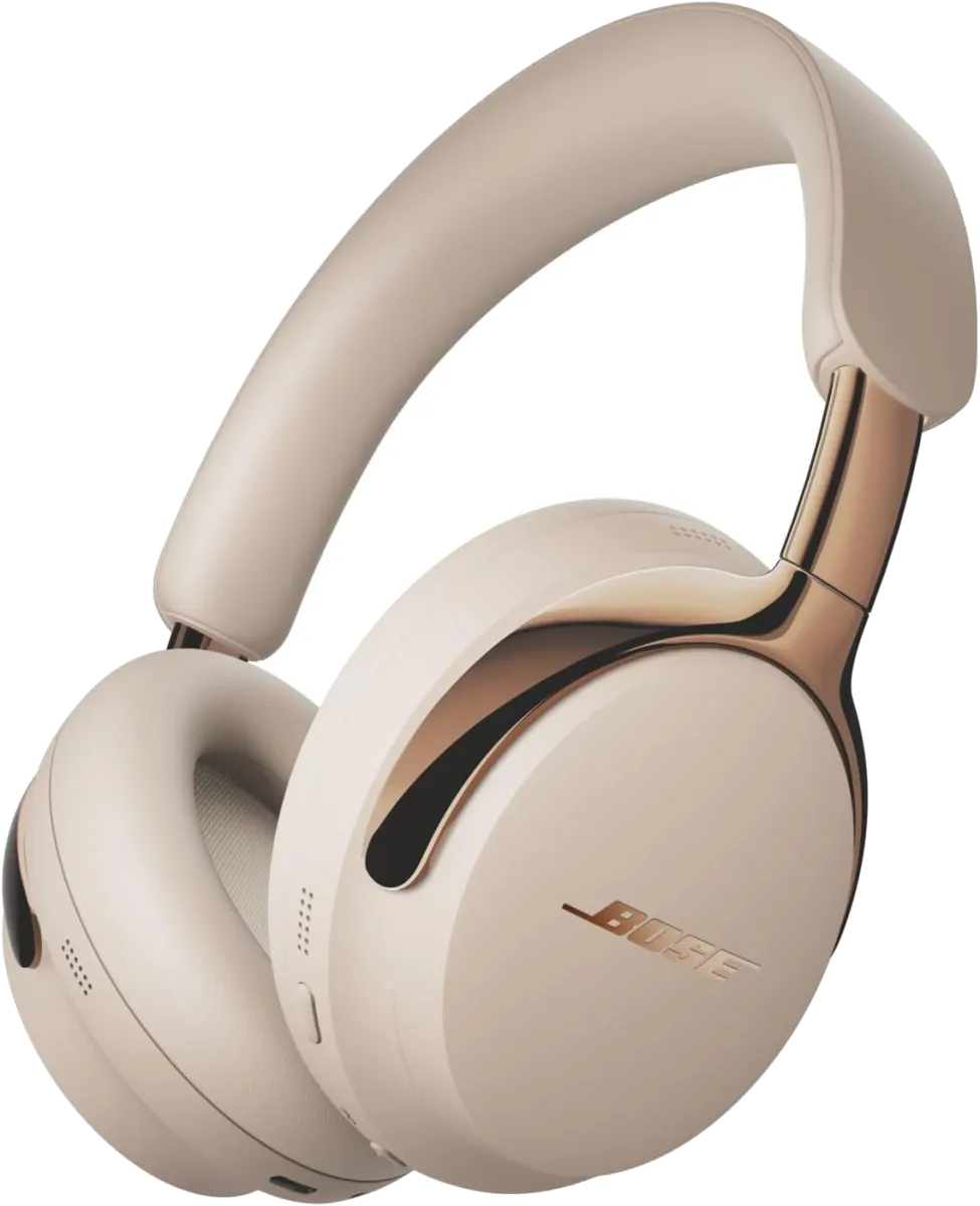Bose QuietComfort Ultra Bluetooth-Kopfhörer (2. Gen.), kabellose Kopfhörer mit räumlichem Klang, Over-Ear-Noise-Cancelling mit Mikrofon, bis zu 30h Wiedergabedauer, Treibholz-Sand -Limited Edition
