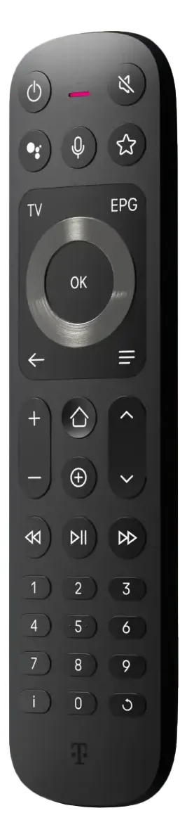 Deutsche Telekom MagentaTV One schwarz 2. Gen - Festplatten-Recorder/Multimedia-Receiver - HEVC, Ansicht 2