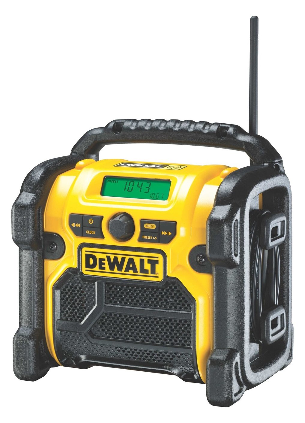 DeWalt DCR020 Akku-/Elektro-Baustellenradio solo