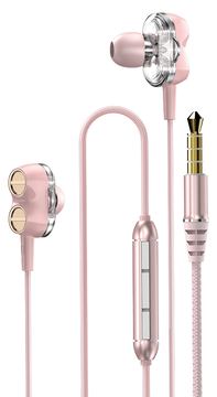 Dudao X15 in-ear headphones Pink von LumaTech