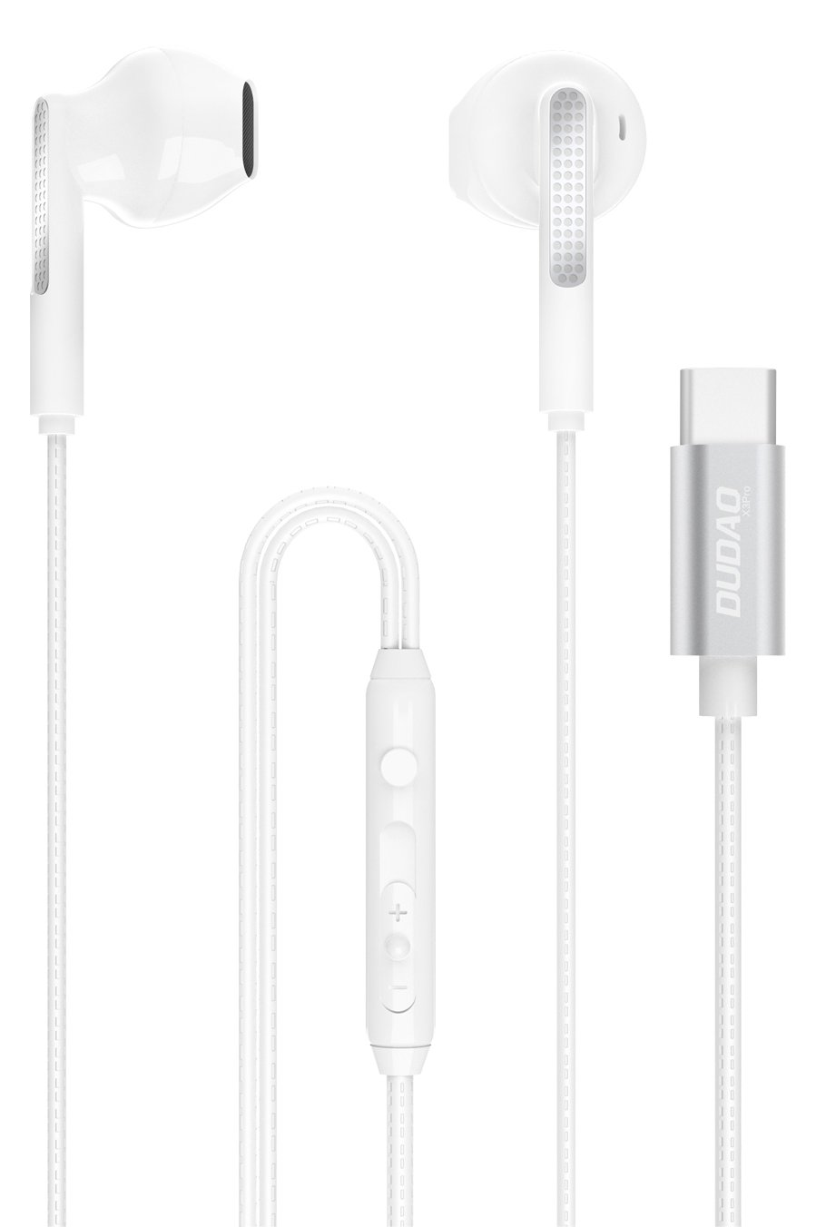 Dudao X3Pro White USB-C headphone