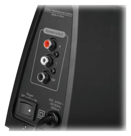 Edifier C2XD - Lautsprechersystem - 2.1-Kanal, Ansicht 3