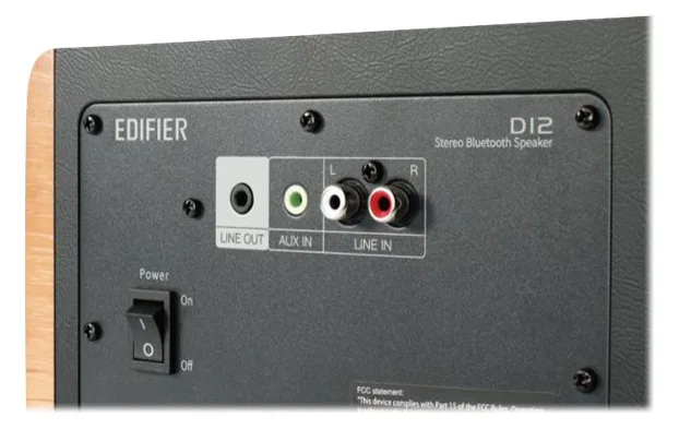 Edifier D12 - Lautsprecher - kabellos - Bluetooth, Ansicht 4