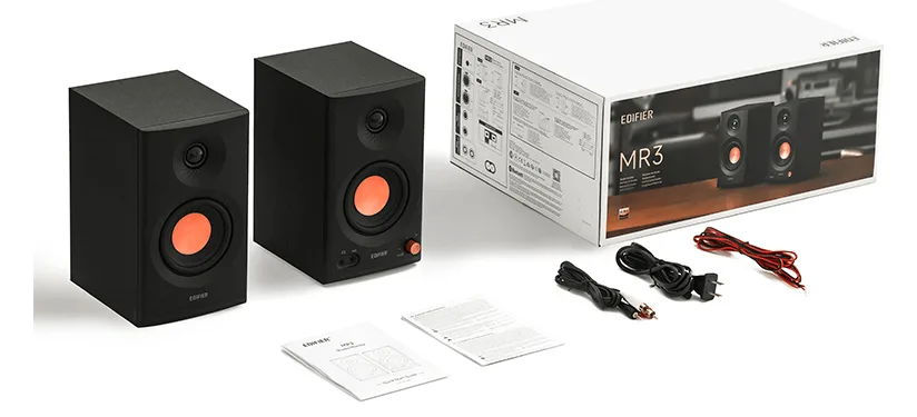 Edifier MR3 2.0 Bluetooth schwarz retail - Lautsprecher - 40 KHz, Ansicht 2