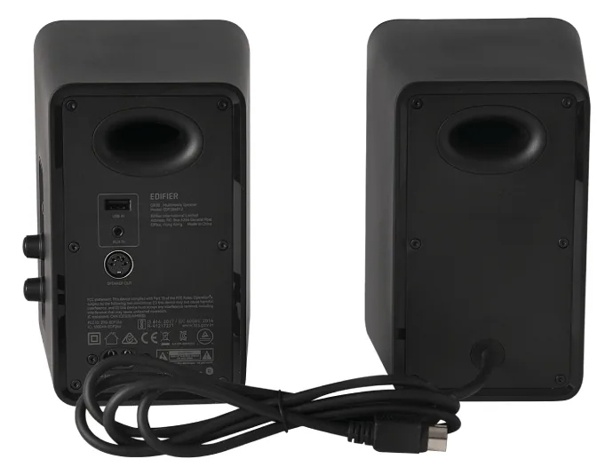 Edifier QR30 Desktoplautsprecher Schwarz Bluetooth RGB retail - Lautsprecher, Ansicht 2