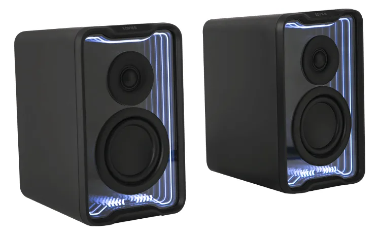 Edifier QR30 Desktoplautsprecher Schwarz Bluetooth RGB retail - Lautsprecher, Ansicht 4