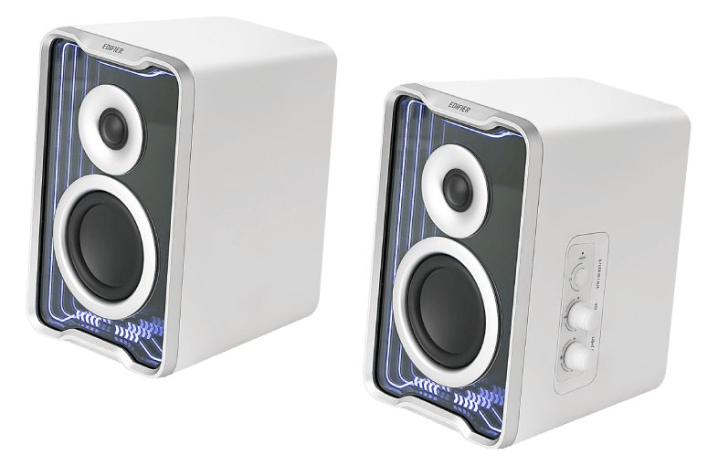 Edifier QR30 Desktoplautsprecher Weiss Bluetooth RGB retail - Lautsprecher