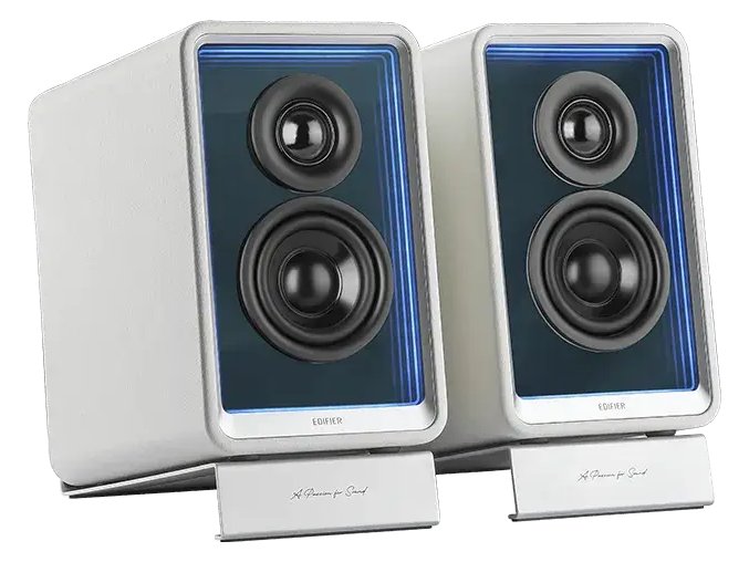 Edifier QR65 Aktive Design-Lautsprecher RGB Weiß retail - Lautsprecher - Lautsprecher - Bluetooth