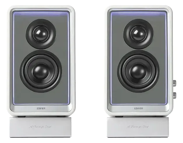 Edifier QR65 Aktive Design-Lautsprecher RGB Weiß retail - Lautsprecher - Lautsprecher - Bluetooth, Ansicht 2