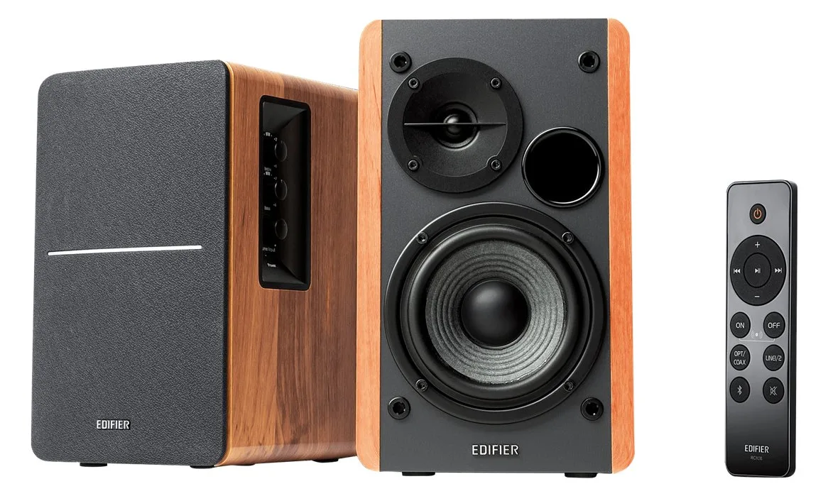 Edifier R1280DBs - Lautsprecher - kabellos - Bluetooth - Braun, Ansicht 5