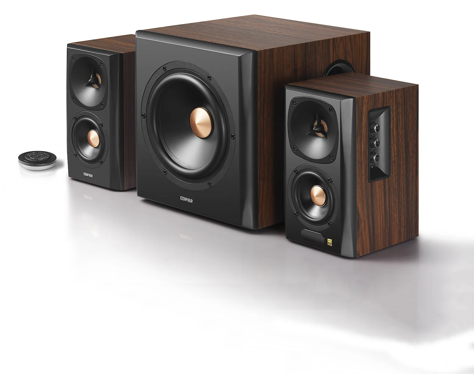 Edifier S360DB - Lautsprechersystem - für PC - 2.1-Kanal - kabellos - Bluetooth - 155 Watt (Gesamt), Ansicht 2