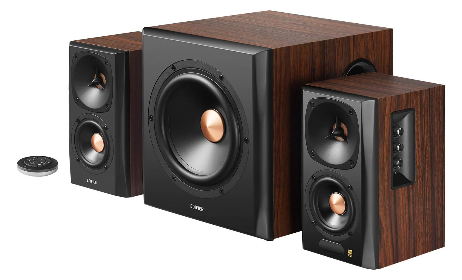 Edifier S360DB - Lautsprechersystem - für PC - 2.1-Kanal - kabellos - Bluetooth - 155 Watt (Gesamt), Ansicht 3