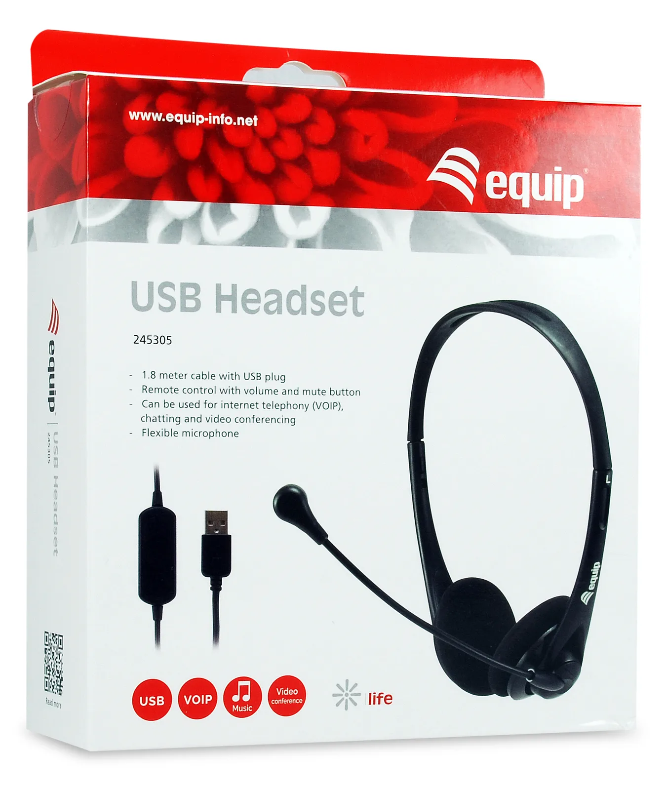 Equip 245305 - Headset - On-Ear - kabelgebunden, Ansicht 3