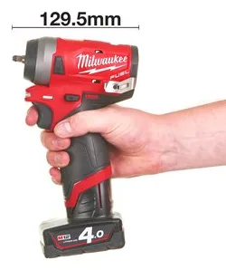 Milwaukee M12 FIW14-0 Akku Schlagschrauber 1/4"Vierkant mit Sprengring, Ansicht 2