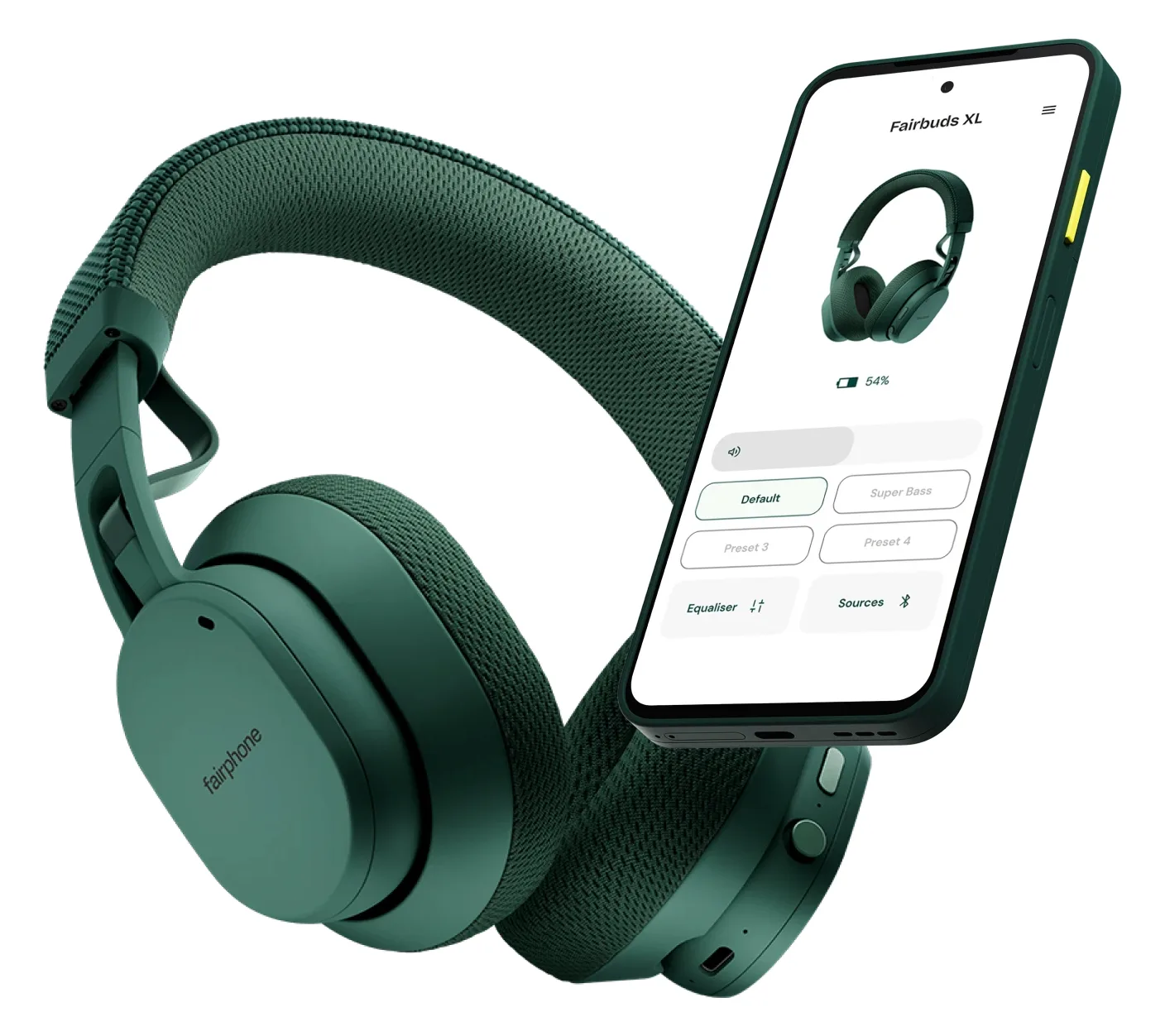 Fairphone Fairbuds XL HEADPHONE V1 - Kopfhörer - Kopfhörer - 5.1, Ansicht 2