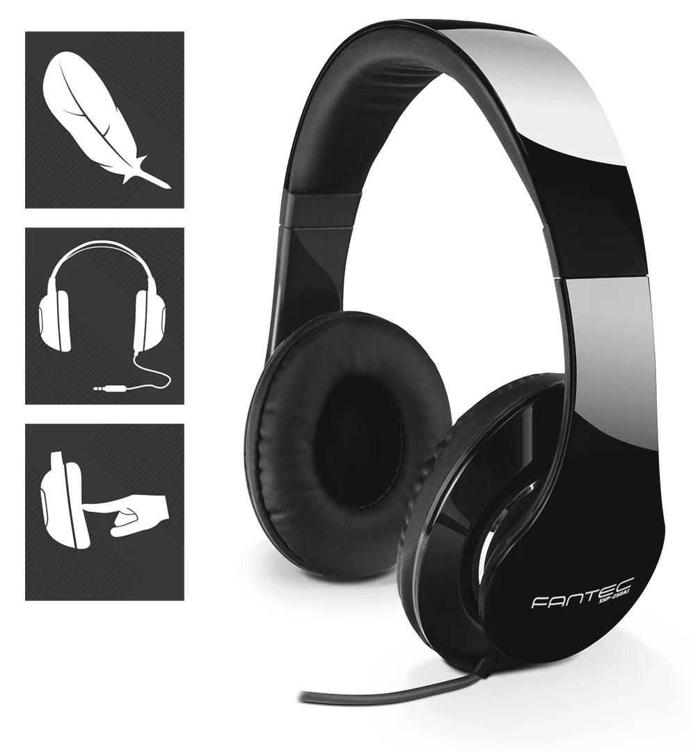 FANTEC SHP-250AJ-BB - Kopfhörer - ohrumschließend, Ansicht 4