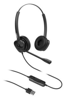 Fanvil HT302-U - Kabelgebunden - Büro/Callcenter - 20 - 20000 Hz - 95 g - Kopfhörer - Schwarz