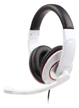 Gembird MHS-001-GW - Headset - ohrumschließend von LumaTech