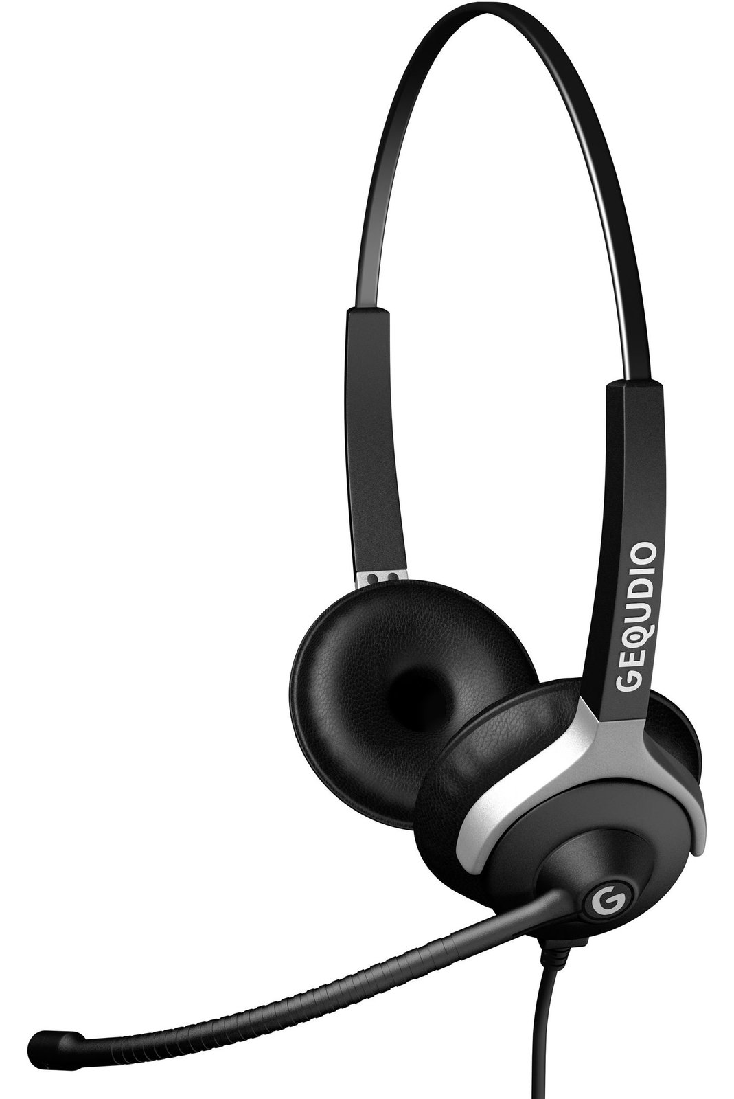 Gequdio WA9022 - Kabelgebunden - Büro/Callcenter - 80 g - Kopfhörer - Schwarz