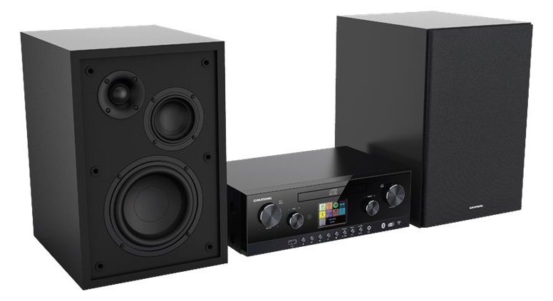 Grundig CMS 5000 BT DAB+ WEB - Microsystem - 2 x 50 Watt