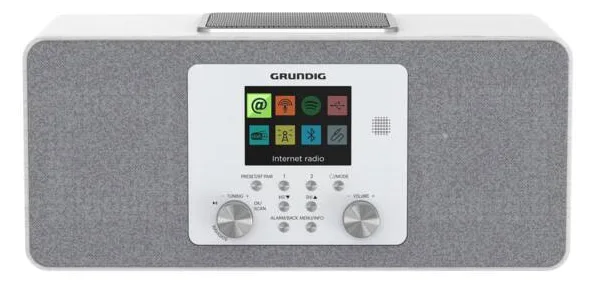 Grundig DTR 6100 2.1 DAB - Tragbar - Analog & Digital - DAB - DAB+ - FM - 28 W - TFT - 7,11 cm (2.8"), Ansicht 2
